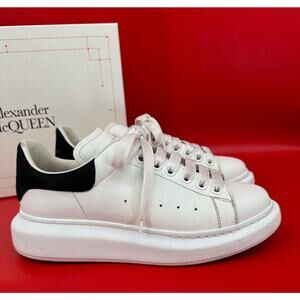 Alexander McQueen White/Black Oversized Sneakers Womens Size EU Size 39 US 9